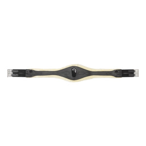 Sangle longue cuir huilé Comfort Kavalkade mouton synthétique — Noir/beige — vue 2