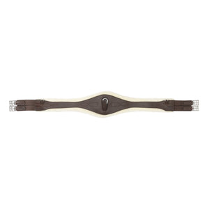 Sangle longue cuir huilé Comfort Kavalkade mouton synthétique — Marron/beige — vue 2