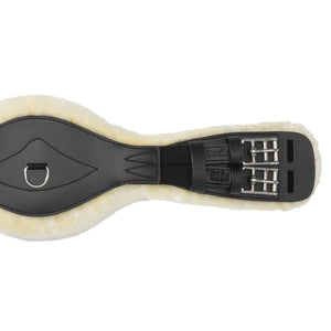 Sangle courte cuir huilé Comfort Kavalkade mouton synthétique — Noir/beige — vue 2