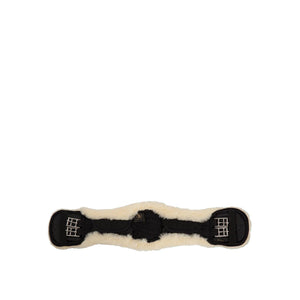 Sangle de dressage BR Cheviot en polycoton matelassé et mouton