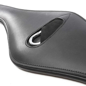 Sangle longue cuir huilé Shape Kavalkade — Noir/noir — vue 3