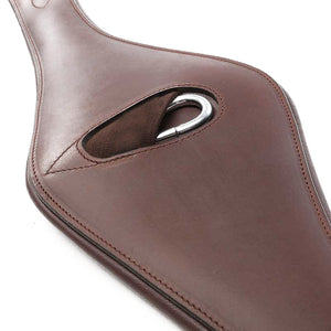 Sangle longue cuir huilé Shape Kavalkade — Marron/marron — vue 3