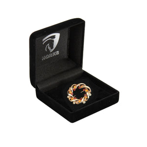 Broche Horka CROWN doré | Sellerie Bucéphale