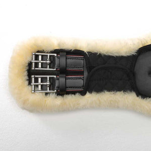 Protège-sangle peau lainée Comfort Kavalkade — Naturel — vue 2