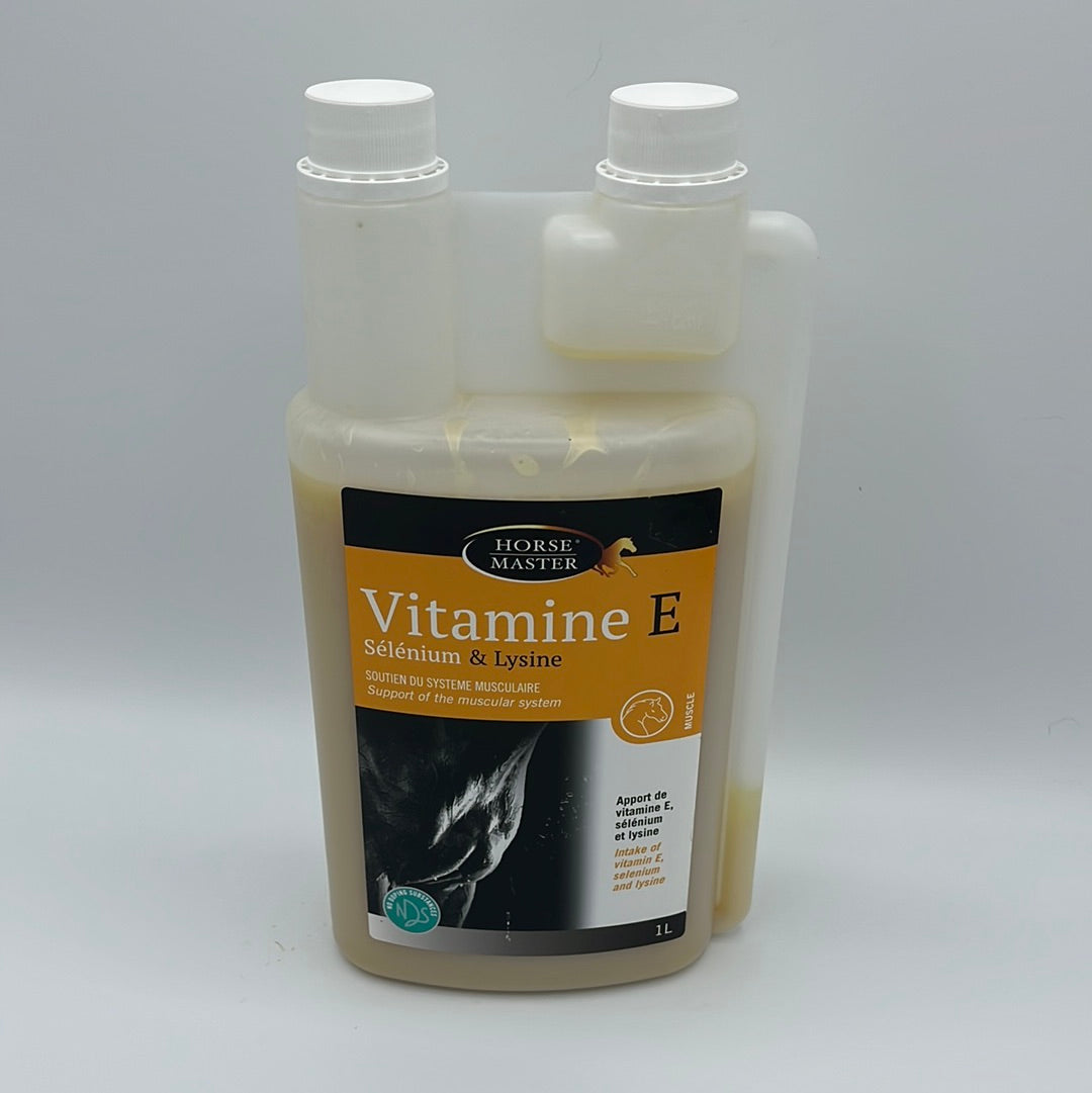 Vitamine E Selenium Lysine liquide de Horse Master | Sellerie Bucphale Vitamine E Selenium Lysine liquide de Horse Master | Sellerie Bucphale