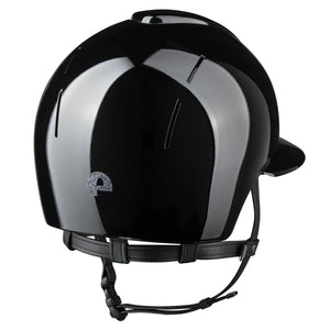 Casque d’équitation KEP Smart Nova Metal Polish – Star & Visière Polo
