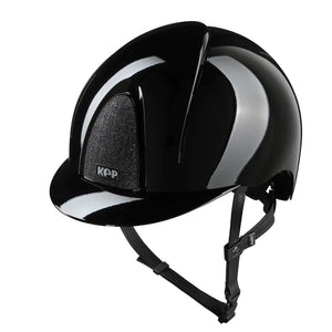 KEP Italia Casque d’équitation KEP Smart Nova Metal Polish – Finition Star Black Star Black