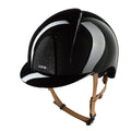 Image for Jahačka kaciga KEP Smart Nova Metal Polish – Star i bež remen za bradu + Inner Pad