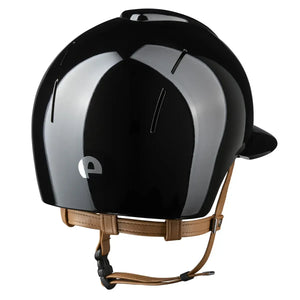 Capacete de equitação KEP Smart Nova Metal Polish – Viseira Polo & Jugular Bege