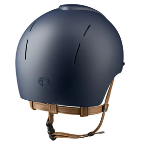KEP Italia Casque d’équitation KEP Smart Nova Textile Star – Jugulaire Beige & Visière Polo Black Star Black Black Star