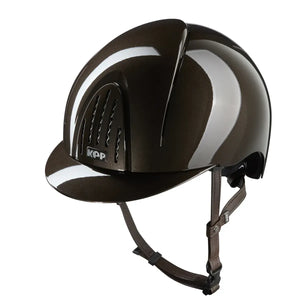 Casque d’équitation KEP Smart Nova – Finition Metal Polish