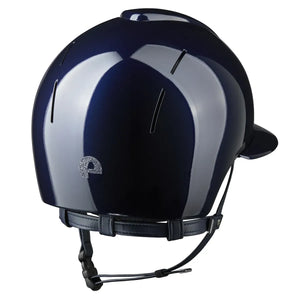 Casque d’équitation KEP Smart Nova Metal Polish – Star & Visière Polo