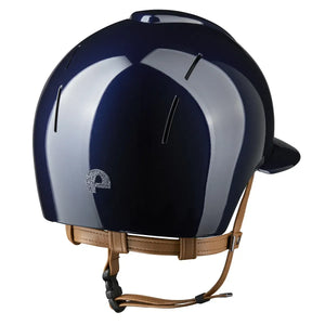 KEP Italia Casque d’équitation KEP Smart Nova Metal Polish – Star – Jugulaire Beige – Visière Polo vue 4 sur 10