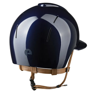 KEP Italia Casque d’équitation KEP Smart Nova Metal Polish – Star – Jugulaire Beige – Visière Polo vue 10 sur 10