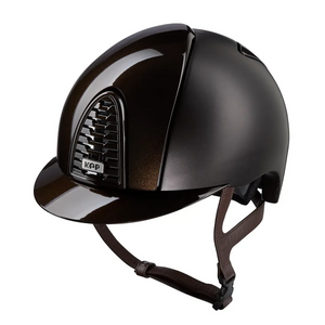 Casque KEP Cromo 2.0 Textile Polish Marron | Sellerie Bucéphale
