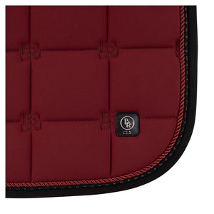 Tapis de selle BR CLX dressage Cabernet detail