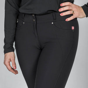 Back on Track – Pantalon d'équitation pour femme Julia FS Back on Track Bleu marine 40  | Sellerie Bucéphale