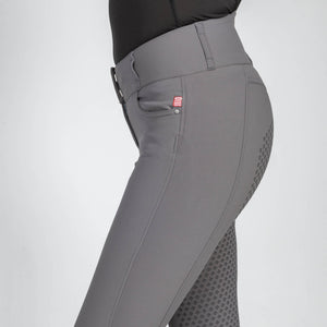 Back on Track – Pantalon d'équitation pour femme Julia FS Back on Track Gris 46  | Sellerie Bucéphale