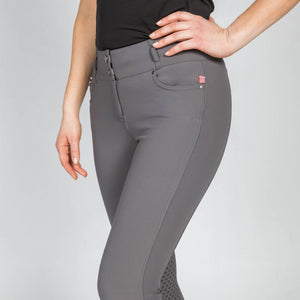 Back on Track – Pantalon d'équitation pour femme Julia FS Back on Track Gris 48  | Sellerie Bucéphale