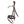Filet de dressage Zora muserolle suédoise en cuir allemand — Marron/marron