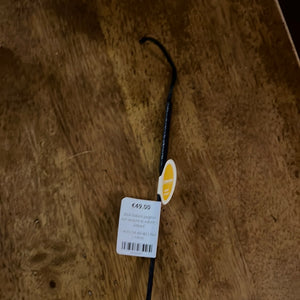 Döbert – Stick Döbert poignée cuir texturé et mèche Noir/noir-marron 130cm  | Sellerie Bucéphale