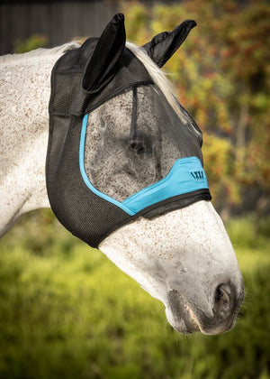Woof Wear – Masque anti-mouches UV avec oreilles Woof Wear Noir 3 | Sellerie Bucéphale