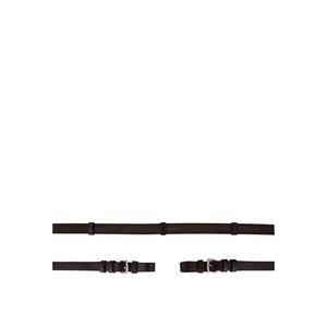 Rênes en toile antidérapantes Premiere 19 mm