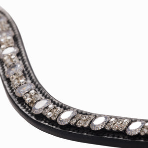 Frontal Crown Kavalkade — Noir/blanc — vue 3