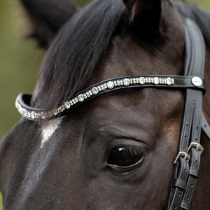 Frontal Crown Kavalkade — Noir/blanc — vue 5