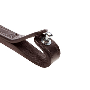 Passant du Frontal Button Kavalkade brown/brown  | Sellerie Bucéphale