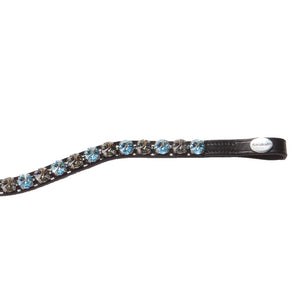 Frontal Diamond Kavalkade — Noir/bleu clair-gris