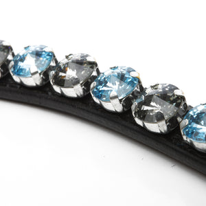 Frontal Diamond Kavalkade — Noir/bleu clair-gris — vue 3