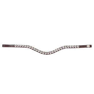 Frontal Diamond Kavalkade — Marron/blanc — vue 2
