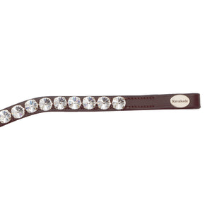 Frontal Diamond Kavalkade — Marron/blanc