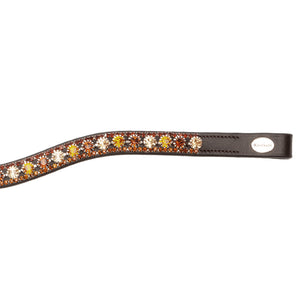 Frontal Dazzle Kavalkade — Marron/marron