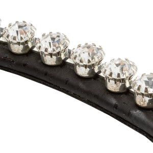 Frontal Cortica Strass Kavalkade — Noir/blanc — vue 2