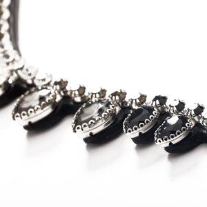 Frontal Empress Kavalkade — Noir/noir-blanc — vue 3