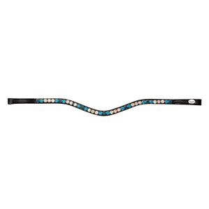 Frontal Seasons dreams Kavalkade, coloris Black/turquoise-white