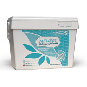 Seau de 1 kg de mélisse en feuilles coupées Phyto Master pour cheval