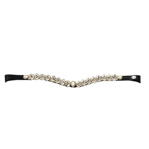 Frontal Exquisite Kavalkade — Noir/doré
