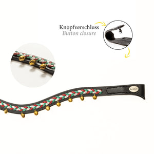 Frontal Jingle Bell Kavalkade — Noir/rouge-vert-blanc — vue 2