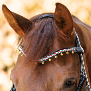 Frontal Jingle Bell Kavalkade — Noir/rouge-vert-blanc — vue 3