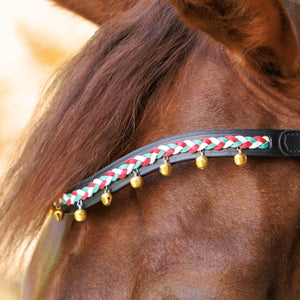 Frontal Jingle Bell Kavalkade — Noir/rouge-vert-blanc — vue 4
