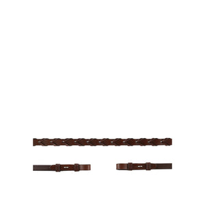 Rênes de chasse en cuir BR, 16 mm