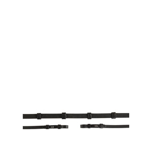 Rênes en cuir antidérapantes BR Shet, 13 mm
