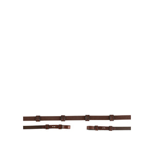 Rênes en cuir antidérapantes BR Shet, 13 mm