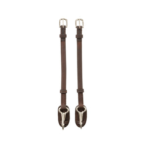 Montants de mors cuir huilé EveryDay Kavalkade — Marron/marron