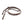 Rênes Softgrip, cuir huilé et dos caoutchouté, 16 mm, marron