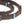Rênes caoutchoutées Training à arrêtoirs de couleur, 16 mm, noir/bleu-rouge