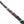 Rênes caoutchoutées Training à arrêtoirs de couleur, 16 mm, noir/rose-turquoise